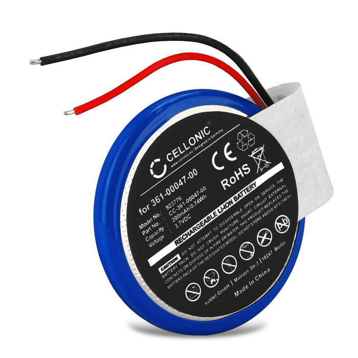 Batería para Garmin Approach S1, PD3032, 361-00047-0 de CELLONIC®], 200mAh, Ion de litio