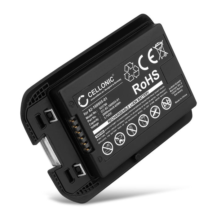 Batería para lector QR Motorola Symbol MC40, MC40N0, MC40C 2600mAh 3.7V de CELLONIC