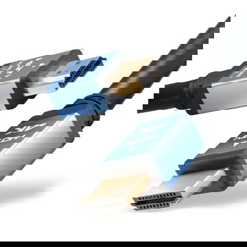 Cable Standard HDMI Type A para - Conexión HDMI 2.0 3,0m para TV, DVD, Blu-Ray, Cámara, Monitor