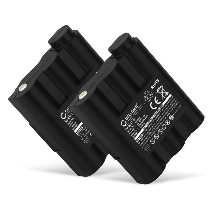2x Midland PB-ATL/G7 Batería 700mAh 6.0V de subtel