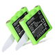 2x Battery 700mAh