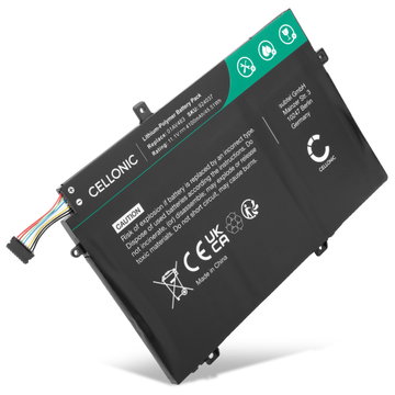 Battery for Lenovo Thinkpad L14 Gen 1, Gen 2, L15 Gen 1, Gen 2, L480, L490, L580 11.1V 4100mAh from CELLONIC
