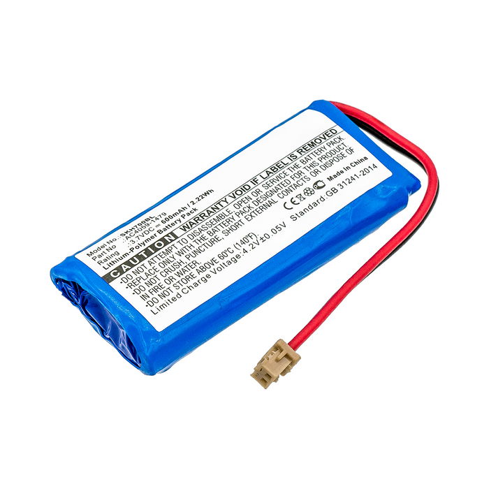 Batería para lector QR Socket Mobile CHS 7Xi, CHS 7Qi, CHS 7X, CHS 7XiRx, CHS 7XRx, AC4059-1479 600mAh 3.7V de CELLONIC
