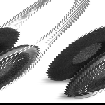 Almohadillas de goma espuma para auriculares de 65mm Sennheiser HD 25 HD 25-1 II, HD25 HD25-1 II, PC 150, PC 151, PC151 de subtel Almohadillas para cascos negras, Ear pads, Recambio auriculares