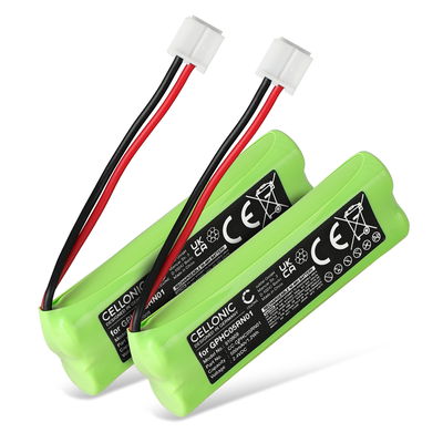 2x Bateria Swissvoice GPHC05RN01 500mAh - , Batería larga duración para teléfonos Swissvoice DP500, Audioline Monza, Medion Life S63062, S63065, MD82973