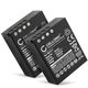 2x Battery 2000mAh