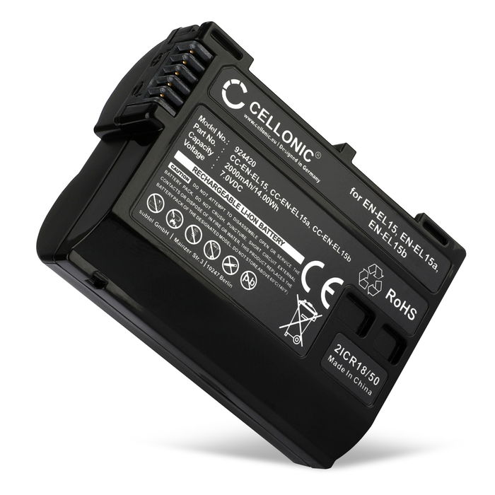 Nikon D850 Battery 2000mAh from CELLONIC