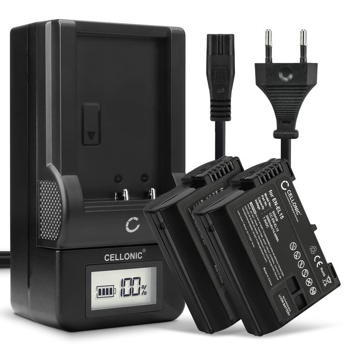 2x Nikon Coolpix 885 Batería