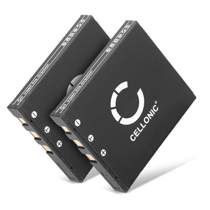 2x Pentax Optio T10 Batería