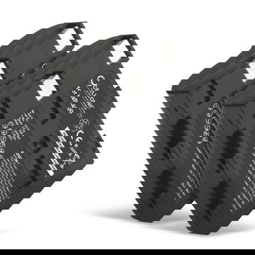 2x Batería para cámaras Konica Minolta Maxxum 7D, Dynax 5D, 7D, DiMAGE A2, A1, Maxxum 7D, 5D 1600mAh 7.2V - 7.4V de CELLONIC