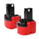 2x Battery (3000mAh, 9.6V)