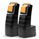 2x Batería 3300mAh