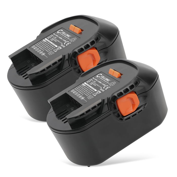 2x Wurth Master SD 14.4 Batería 3Ah 14.4V de CELLONIC