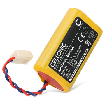 Batería para DAITEM DP8000, D14000, 700-21F, D14111X, D14621, D8111, D8904, DP8111, DP8111X, DP8211, DP8212, SH144AX, SH146AX, 260-21D, 701-21X, D14111 BatLi05 (5400mAh, 3.6V) de CELLONIC