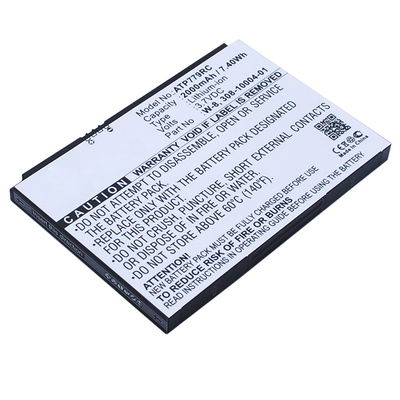 1x Batería para Netgear AirCard 810, 810S, 790S, 790, 779S, AC790S, AC779S, Fuse 779, NTGR779ABB W-7, -7a, -7b, -8a (2000mAh, 3.7V) de subtel