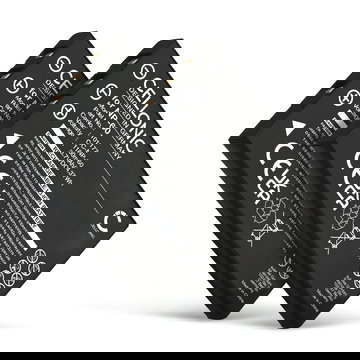 2x Batería para cámaras Falk IBEX 30, IBEX 30 Cross, IBEX 40, Falk NP-60 1180mAh 3.6V - 3.7V de CELLONIC