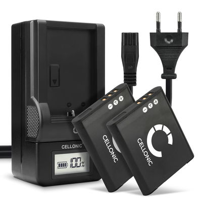 2x Bateria para Olympus XZ-1 LS 100 VG 170 SZ15 mju 1010 SP800 TG 870 TG850 Li-50B + Cargador