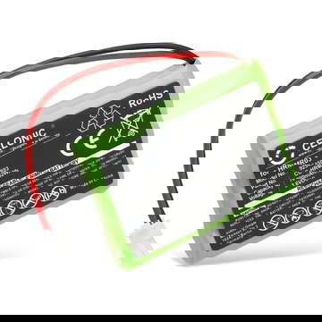 Bateria Motorola HRMR03, GP80AAAHC3BMX 700mAh - HRMR03, GP80AAAHC3BMX, Batería recargable para Motorola MBP36, MBP36S, MBP481, MBP482, MBP483, MBP33S