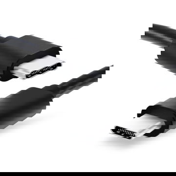 USB C Cable for Huawei P40 Pro Apple iPad Pro 12.9 OnePlus 10 Pro Honor 50 Oppo Find X5 Pro PD 60W Fast Data Transfer 1m Charging / Charger Lead - Black