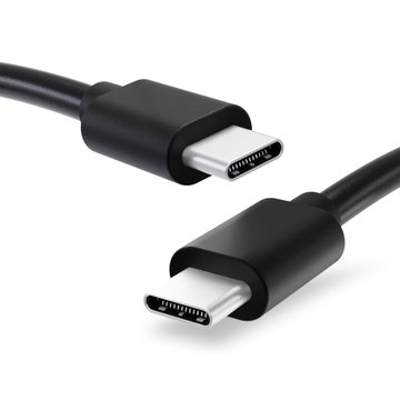 Cable USB para notebooks ASUS Transformer T303UA / T302CA / ZenBook UX490UA / UX370UA - Cable de Carga y Datos 2.0 1m 3A (PD 60W) negro PVC