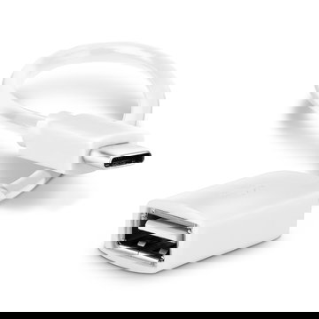 Cable USB OTG de 15cm de CELLONIC para smartphone Samsung Galaxy S22, S21, S20, S10, S9, A52, A51 - Adaptador OTG 2.0 con USB C Type C a USB A