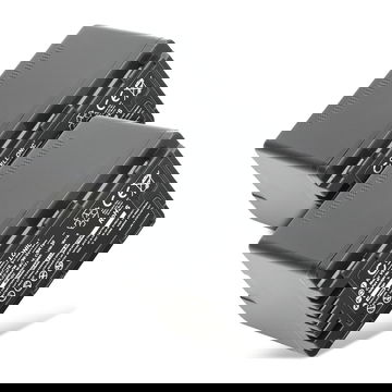 2x Bateria Panasonic VW-VBK180 VW-VBK360 VW-VBL090 3400mAh - , Batería recargable para camaras Panasonic HDC-SD40 -SD80 -SD66 -SD99 -SD60 -SD90 -HS60 -SDX1 SDR-S50 -S70 -H85 HC-V10
