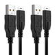 2x Cable de datos Conector 14 pin a USB A, 2m