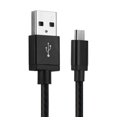 Cable USB para Sony SRS-X2, XB2, XB21, XB20, HG1, X33, XB41, XB31 - Cable de Carga y Datos 1m 2A negro Nylon