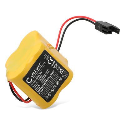 Battery for Panasonic A98L-0031-0025, BR-2/3AGCT4A, Allen-Bradley SLC-500, MicroLogix 1400, MicroLogix 1500 A98L00310025, BR2/3AGCT4A (2900mAh, 6V) from subtel