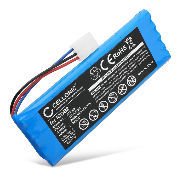 Batería para Soundcast OutCast ICO420, Soundcast OutCast ICO421 2000mAh de CELLONIC