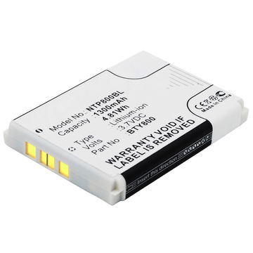 Batería para lector QR Cipherlab 8300, 8000, 8200, BA-80S1A2, CPT-8300 1300mAh 3.7V de CELLONIC