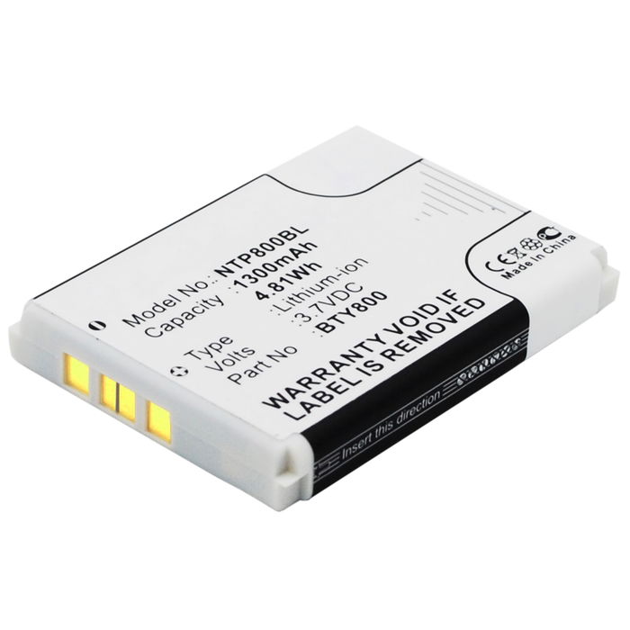Batería para lector QR Cipherlab 8300, 8000, 8200, BA-80S1A2, CPT-8300 1300mAh 3.7V de CELLONIC