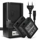 2x Battery (680mAh, 7.4V) + Charger
