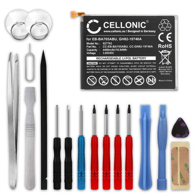 subtel Phone Battery Replacement for Samsung Galaxy A70 (SM-A705) + 17-Tool Phone Repair Kit - EB-BA705ABU, GH82-19746A 4400mAh