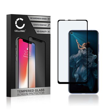 Protector pantalla móvil Huawei Honor 20 Pro autoadhesivo de CELLONIC - Screen protector, (Calidad HD / 3D Case-friendly / 0,33mm / 9H)