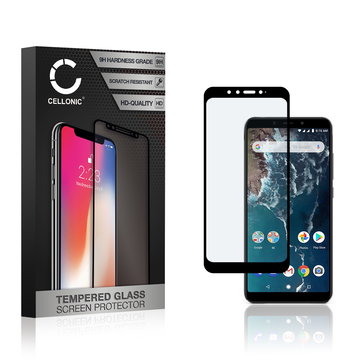 Protector pantalla móvil Xiaomi Mi A2 autoadhesivo de CELLONIC - Screen protector, (Calidad HD / 3D Case-friendly / 0,33mm / 9H)
