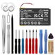 1x Batería 1500mAh + Juego de herramientas