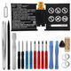 1x Batería 7200mAh + Juego de herramientas