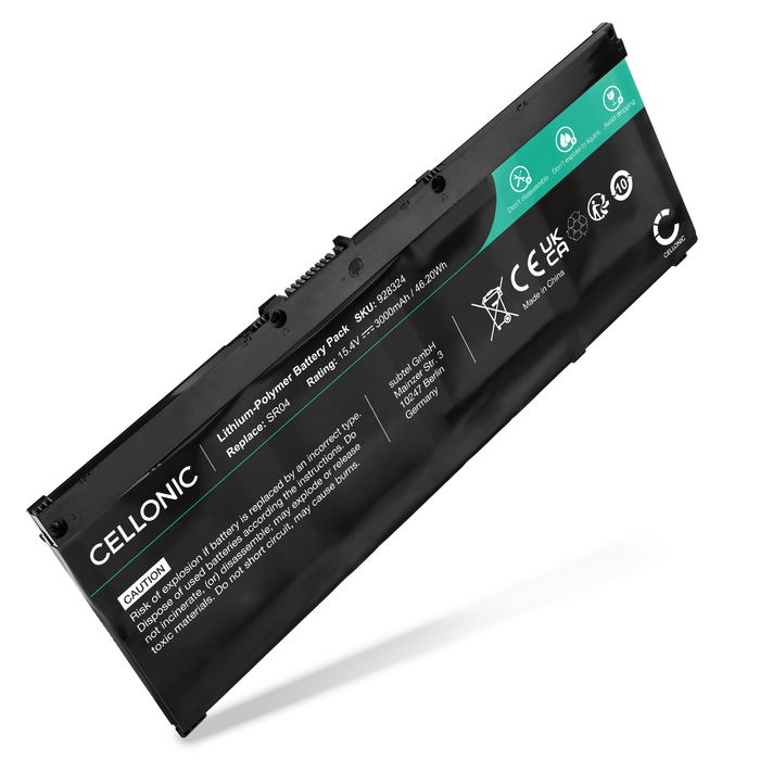 HP Pavilion Power 15-cb091nd Batería 3000mAh 15.4V de subtel