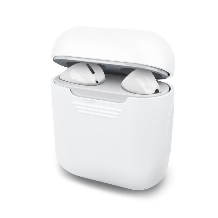 subtel Funda auriculares de silicona para Apple AirPods AirPods 2, Funda para AirPods y estuche de carga AirPods - Funda protectora