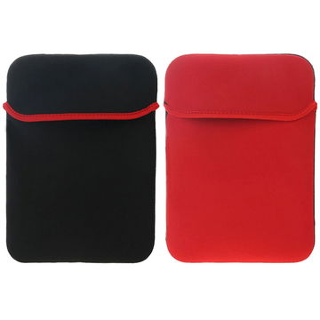 Funda para 17,4" Notebook - Tela, negro/rojo Funda