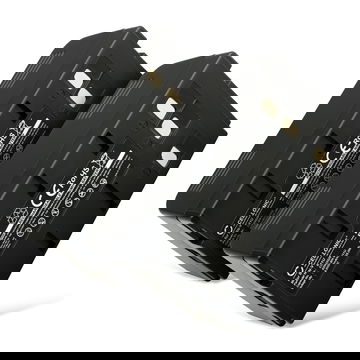 2x BN-V11U PV-BP15 Battery for Panasonic LC-1 NV-A3 A1 NV-R50 R500 R30 R10 NV-S88 S85 S70 S7 S20 S1 JVC GR-AX7 AX5 AX2 GR-AXM230 AX210 4200mAh Camera Battery Replacement