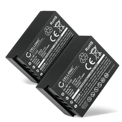 2x Bateria Fujifilm NP-T125 1000mAh - , Batería recargable para camaras FujiFilm GFX 50s GFX Medium Format