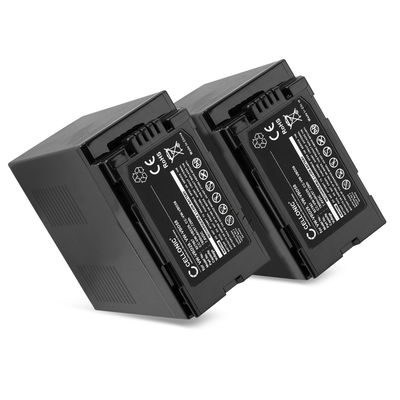 2x Batería VW-VBD58, VW-VBD29 para Panasonic HC-X1, HC-X1000, HC-MDH3, AG-AC 8 de CELLONIC