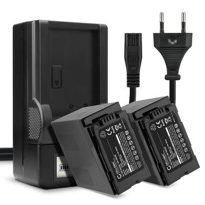 2x Batería VW-VBD58 VW-VBD29 + Cargador para Panasonic HC-X1 HC-X1000 HC-MDH3 de CELLONIC