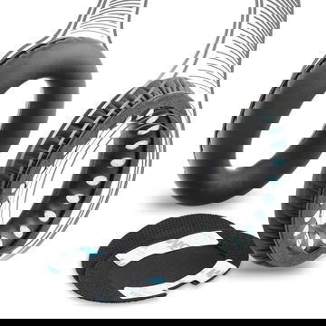 Almohadillas de goma espuma para auriculares Bose QuietComfort 25, QuietComfort 15, QuietComfort 2 de subtel, Almohadillas para cascos negras, Headphone ear pads, Repuesto auriculares