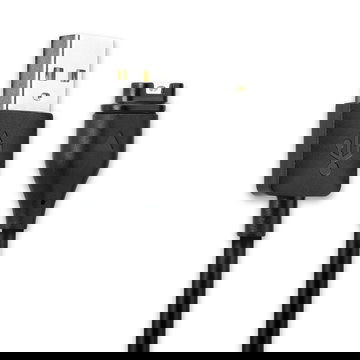 Cable USB para Smartwatch de subtel - Cable de datos y de carga negro de PVC para Garmin Fenix 8, 7 / Forerunner 255, 55, 265, 965, 165, 955 / Vivoactive 5 / Venu 3, 3S, 2 / Enduro 3