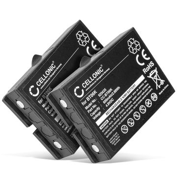 2x Bateria Ikusi BT06K 600mAh - , Batería larga duración para controles remotos Ikusi TM70, Ikusi T70-1, Ikusi T70-2, Ikusi T71
