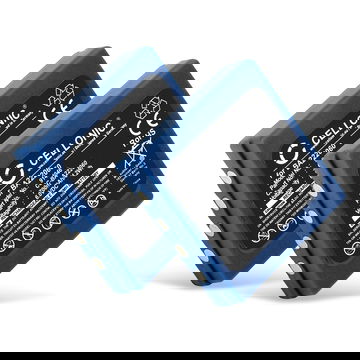 2x Bateria HBC BA222060,FUB 03A,KH68302500,253211 700mAh - , Batería larga duración para controles remotos HBC Radiomatic Orbit / Micron 4* Hetronic Abitron TGA TGB