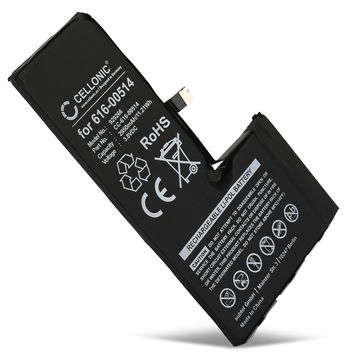 Bateria Apple 616-00512 -2950mAh - 616-00514, Batería larga duración para smartphones Apple iPhone Xs (A1920, A2097, A2098, A2099, A2100)